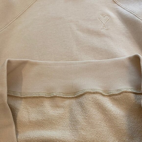 Ami Crew Neck Long Sleeve Sweatshirt - Picture 8 of 8